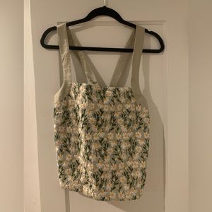 NWT Anthropologie Embroidered Top - L